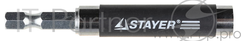 Адаптер ЗУБР ЭКСПЕРТ 26752-080_z01 спец.с направляющей для крепежа и держ. д/направления бит 80мм