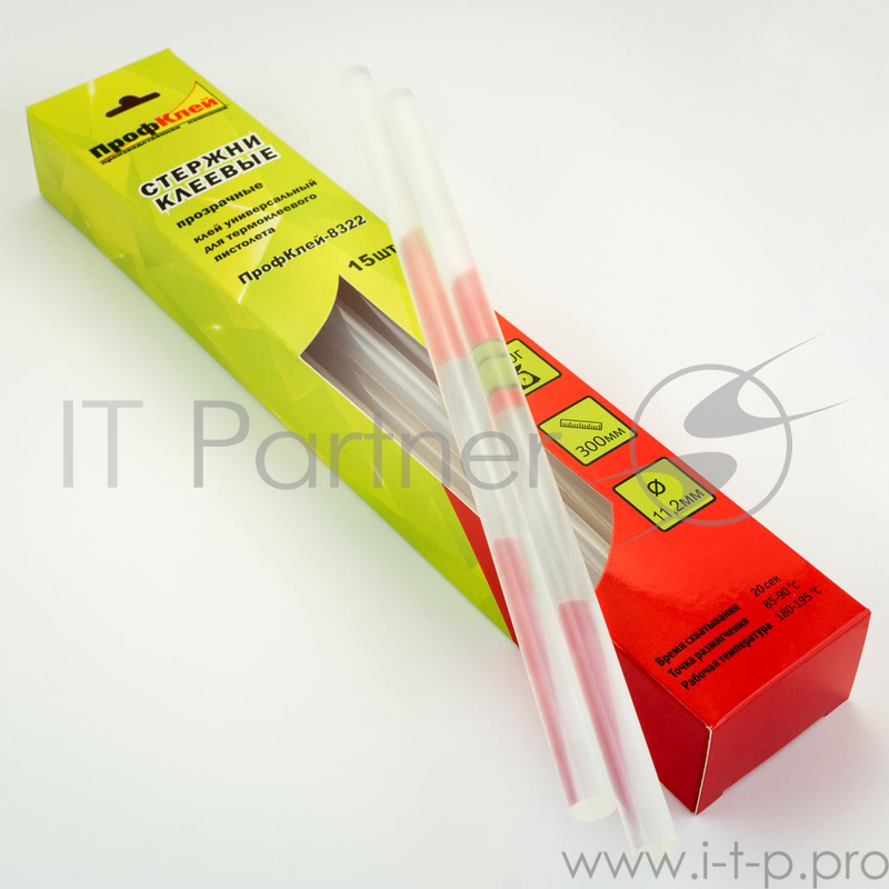 Клеевые стержни ПРОФКЛЕЙ 8322 Прозрачные, универсальные
