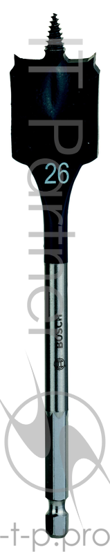 Сверло BOSCH 2608595495 перьев. дер 26x152мм
