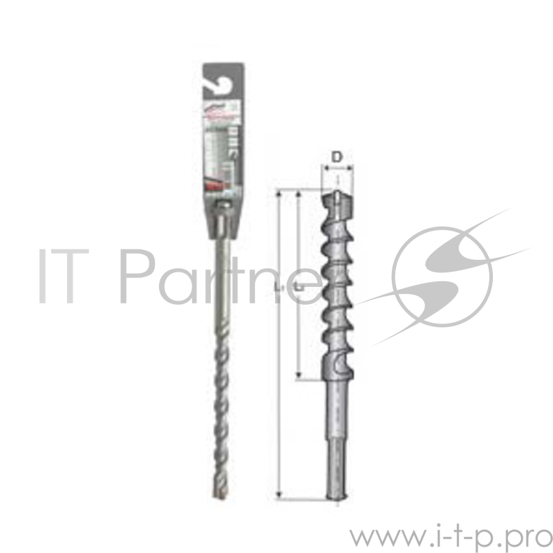 Бур АТАКА 8080300 SDS+ Ф8х200/260мм кросс профи