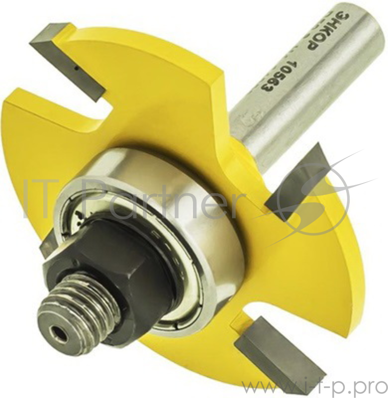 Фреза ЭНКОР 10563 кромочная фальцевая ф50.8х4мм 2 хв8/12мм