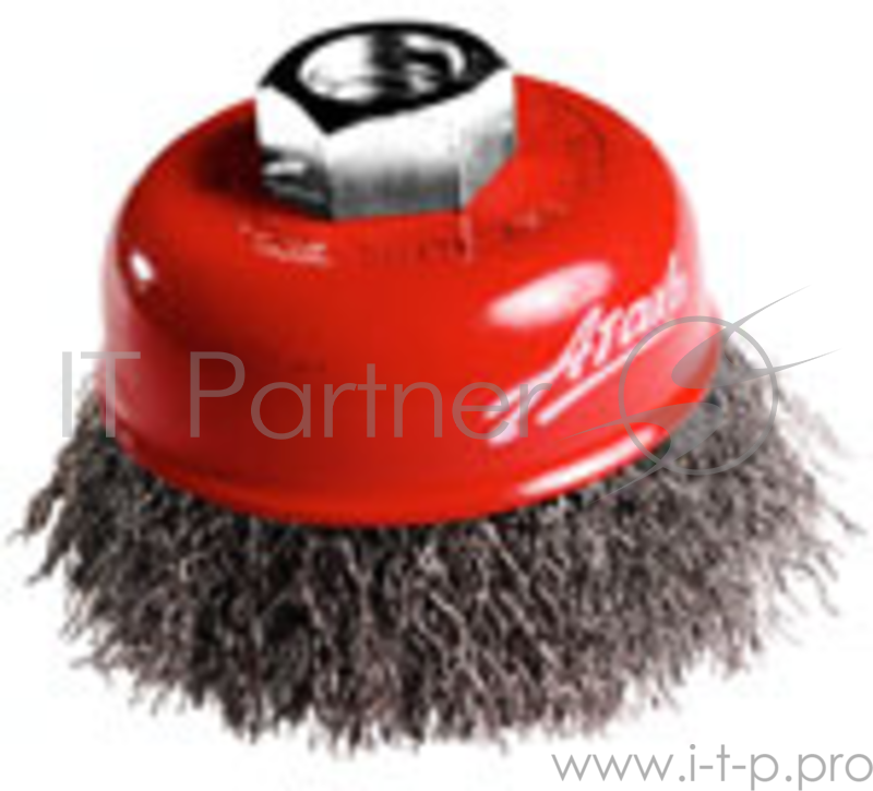 Кордщетка АТАКА 34723 №153 0112514430 d125мм m14 чашеобразная гофрир. нерж.