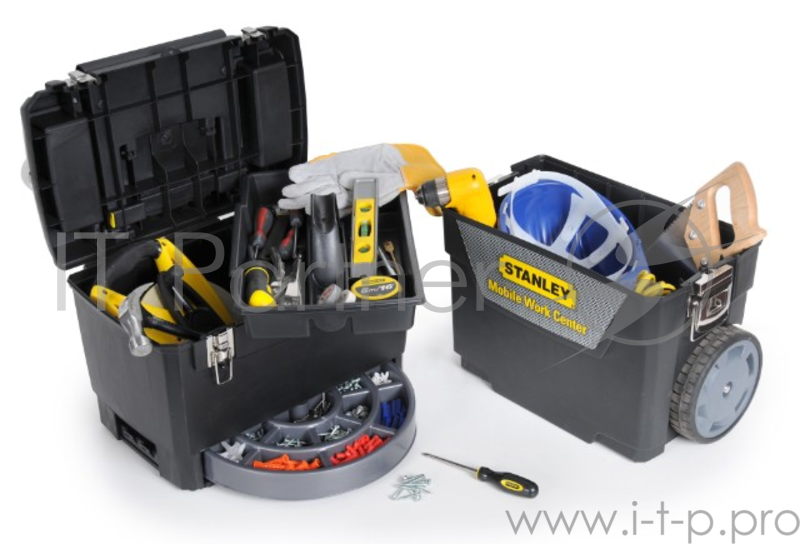 Ящик STANLEY ''IML Mobile Work Center 2 in 1'' 1-93-968 с колесами