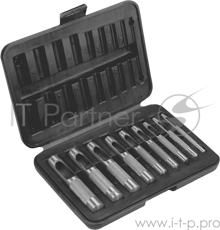 Набор TOPEX 03A490 пробойников 3-12мм 9шт.