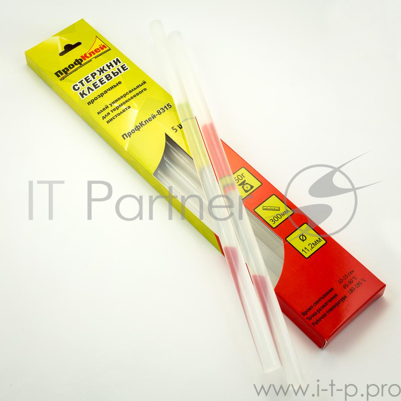 Клеевые стержни ПРОФКЛЕЙ 8315 Прозрачные, универсальные