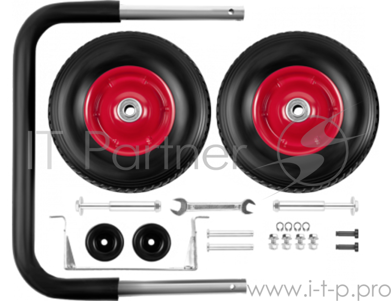 Набор ЗУБР ЗЭСБ-РК-2 колеса и рукоятка для электростанций выше 4000Вт