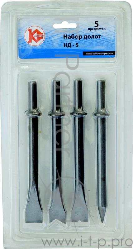 Набор долот КАЛИБР НД-5 4шт 175мм для ПНЗ