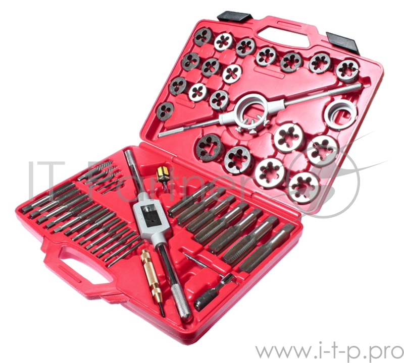 Набор метчиков и плашек JTC 5214 в кейсе 51пр.