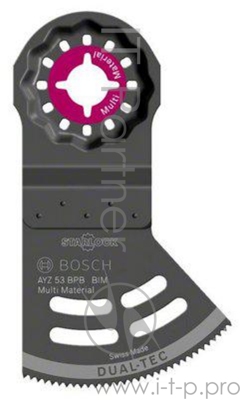 Полотно пильное BOSCH 2608664205 starlock bim dual-tec 53x40мм ayz 53 bpb (кратно 25)