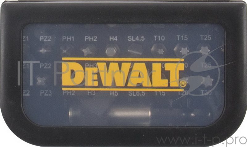 Набор бит DeWALT DT7944-QZ (31шт.) в пластиковом боксе с прозрачной крышкой