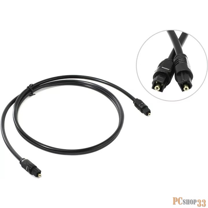 Кабель Orient C813 Кабель ODT (Toslink M/M) , O4 мм, длина 2.0м, черный