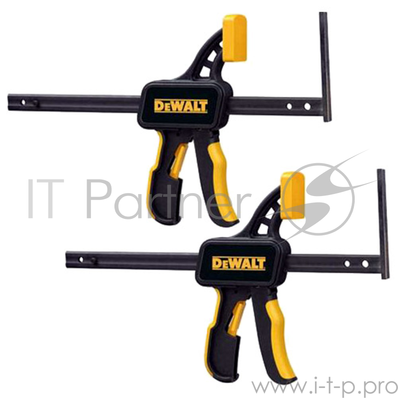 Струбцины DeWALT DWS5026 для напр.шин к цирк.пиле DWS520, 2шт.