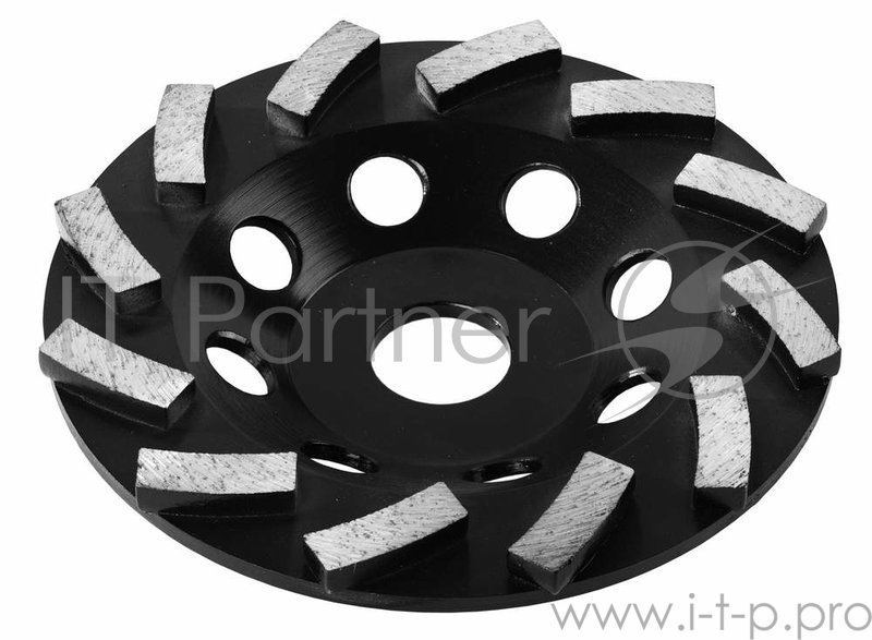 Чашка шлифовальная ЗУБР ЭКСПЕРТ ТУРБО алмазная сегментная высота 22.2мм 125мм Арт. 33370-125