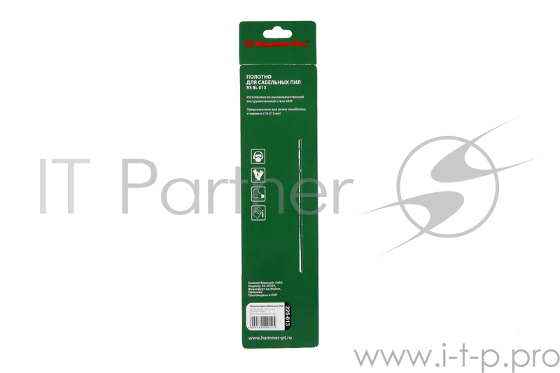 Полотно для сабельных пил Hammer Flex 225-013 S1243HM 305x50x1.50мм газобетон/кирпич (1шт)