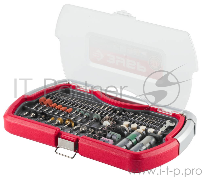 Набор шарошек ЗУБР 35904-H206 для гравировальных машин 206пр.