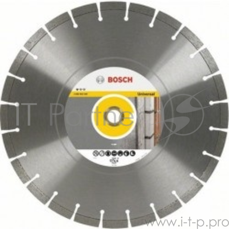 Алмазный диск BOSCH ECO Universal Ф300-20мм (2.608.615.032) по бетону