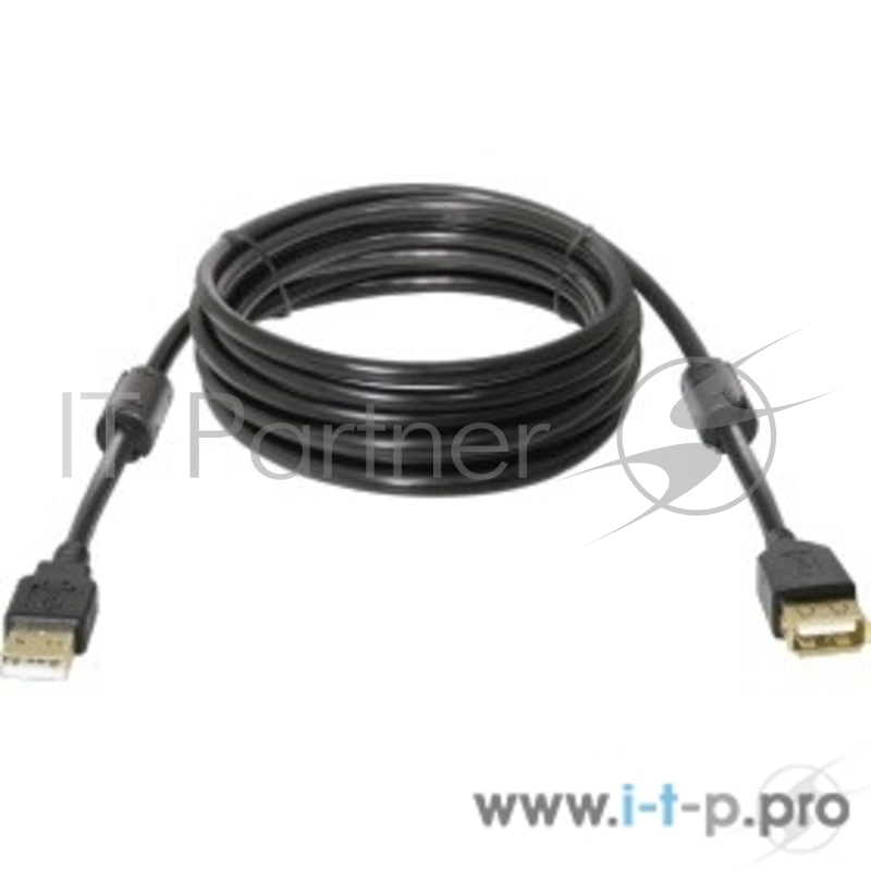 Кабель Defender USB кабель USB02-17PRO USB2.0 AM-AF, 5.0м (87484)