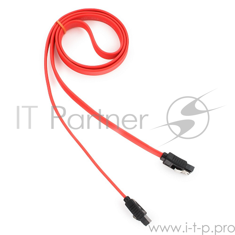 Кабель Cablexpert Кабель интерфейсный SATAIII, 80см, 7pin/7pin, защелка, пакет (CC-SATAM-DATA-0.8M)