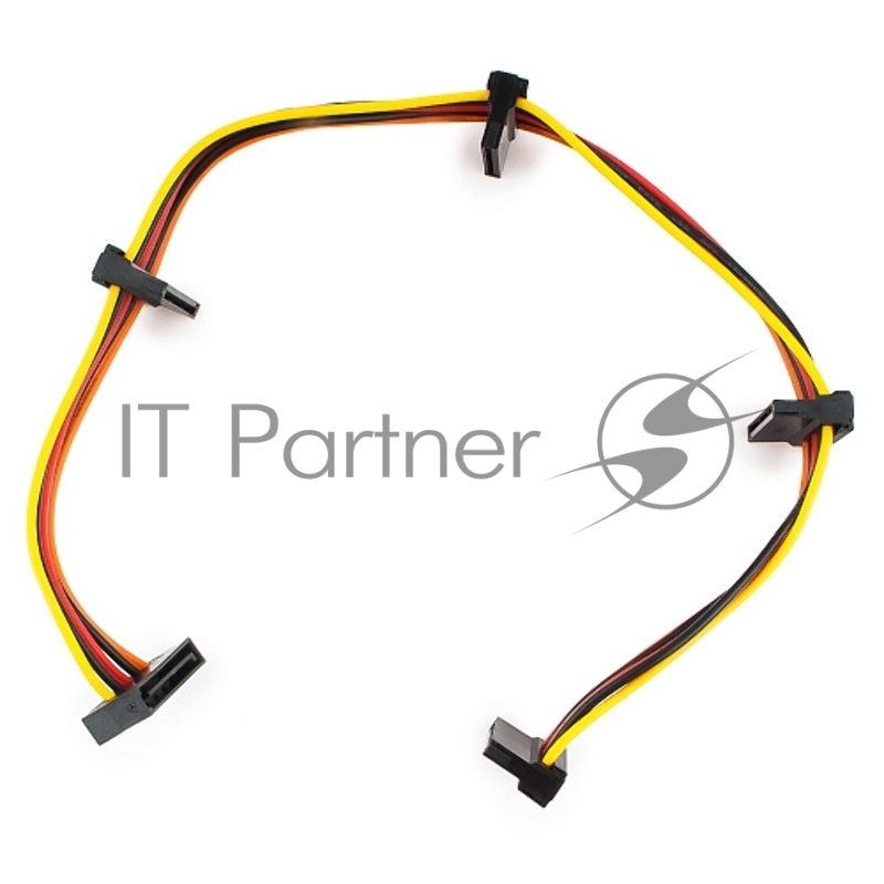Кабель Cablexpert Кабеля питания SATA, 4x15pin(M)/15pin(F), 40см (CC-SATAMF-03)