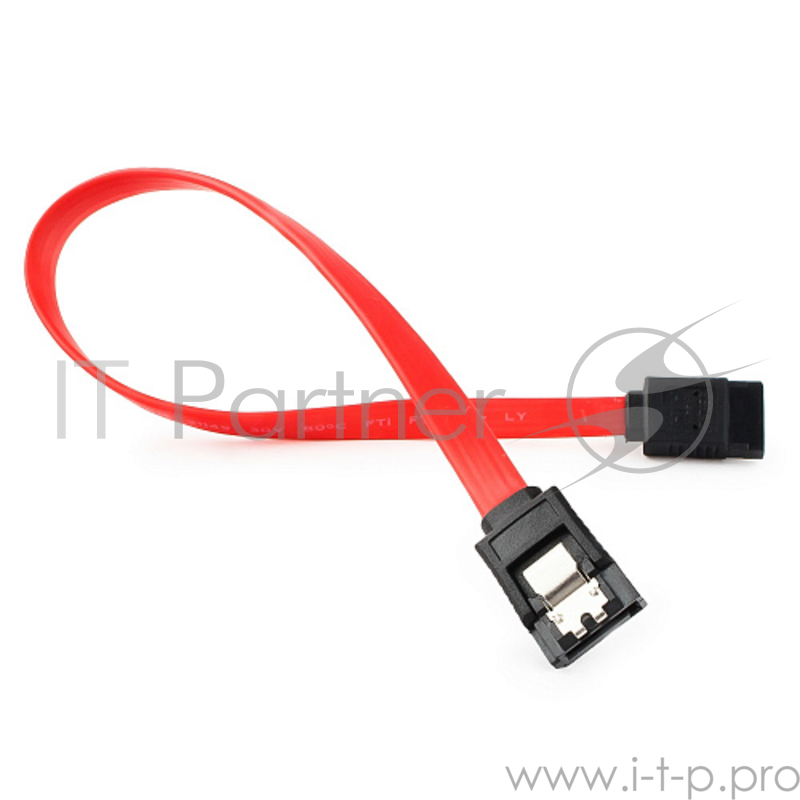 Кабель Cablexpert Кабель интерфейсный SATAIII, 30см, 7pin/7pin, защелка, пакет (CC-SATAM-DATA-0.3M)