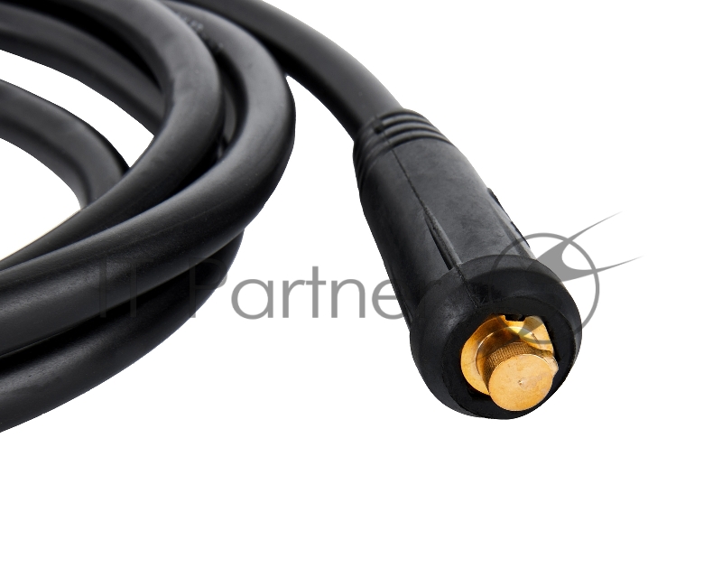 Кабель сварочный ELITECH 0606.000100 3м DX25 16кв мм электрододержатель