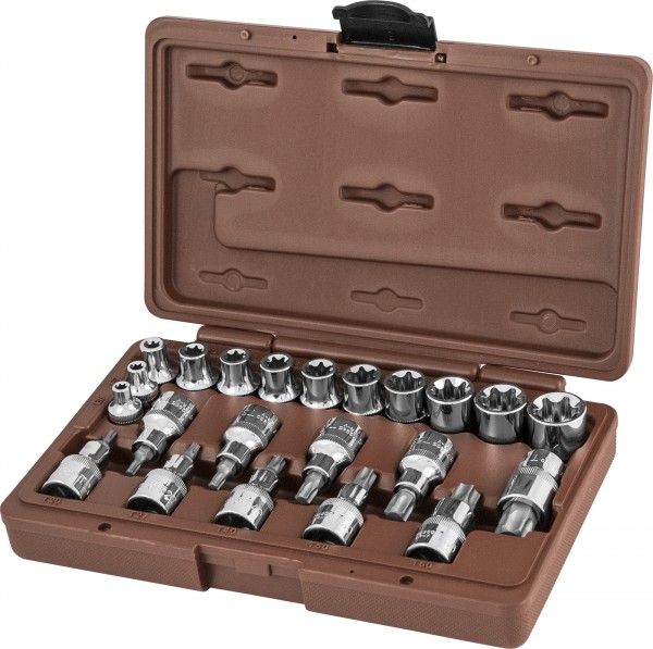 Набор головок OMBRA 953222 и насадок с вставками torx 22предмета