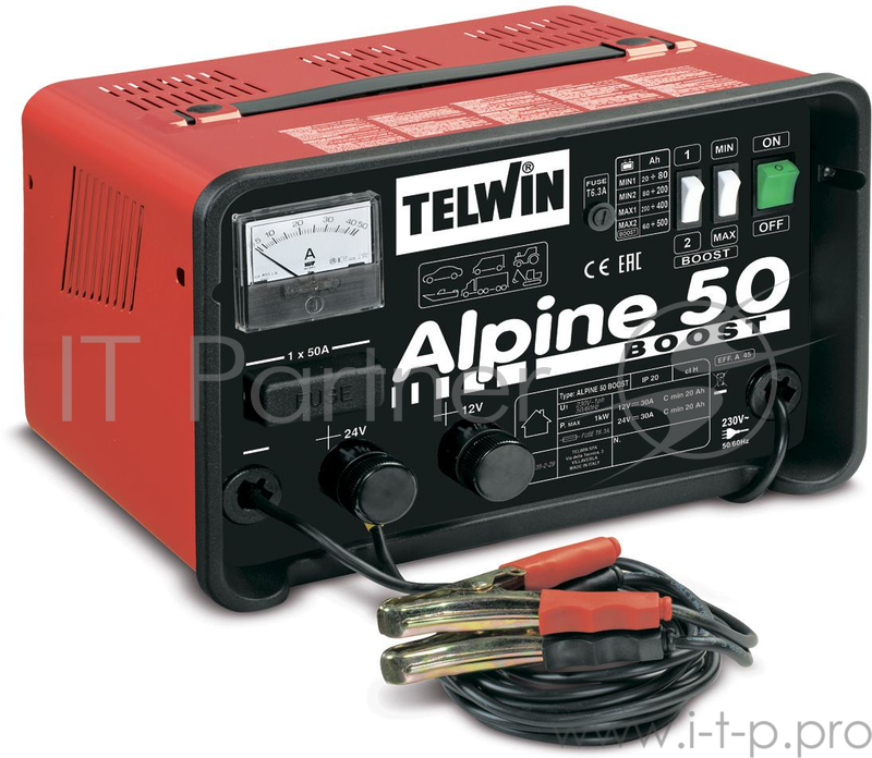 Зарядное устройство TELWIN ALPINE 50 BOOST 230V 12-24V
