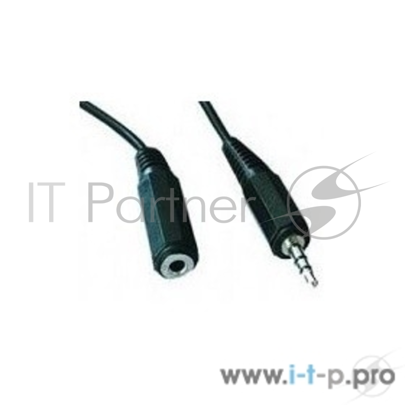 Кабель Кабель аудио удлинит. Cablexpert, джек3.5, 2м (CCA-423-2M)