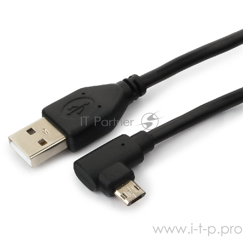 Кабель Cablexpert Кабель USB 2.0 Cablexpert, двусторонний разъем microB, AM/microB 5P, 1.8м, блистер (CCB-USB2-AMmDM90-6)