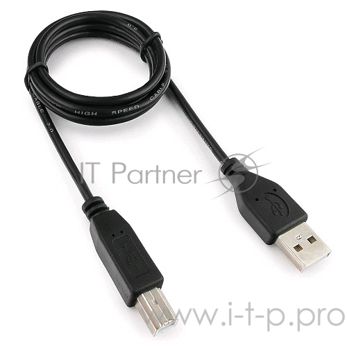 Кабель Гарнизон Кабель USB 2.0, AM/BM, 1м, пакет (GCC-USB2-AMBM-1M)