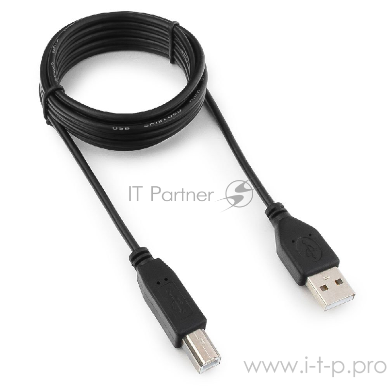 Кабель Гарнизон Кабель USB 2.0, AM/BM, 1.8м, пакет (GCC-USB2-AMBM-1.8M)