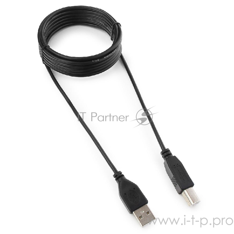 Кабель Гарнизон Кабель USB 2.0, AM/BM, 3м, пакет (GCC-USB2-AMBM-3M)