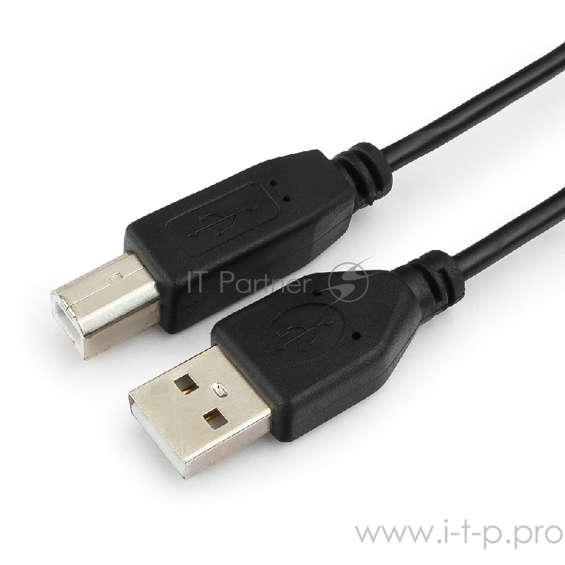 Кабель Гарнизон Кабель USB 2.0, AM/BM, 3м, пакет (GCC-USB2-AMBM-3M)