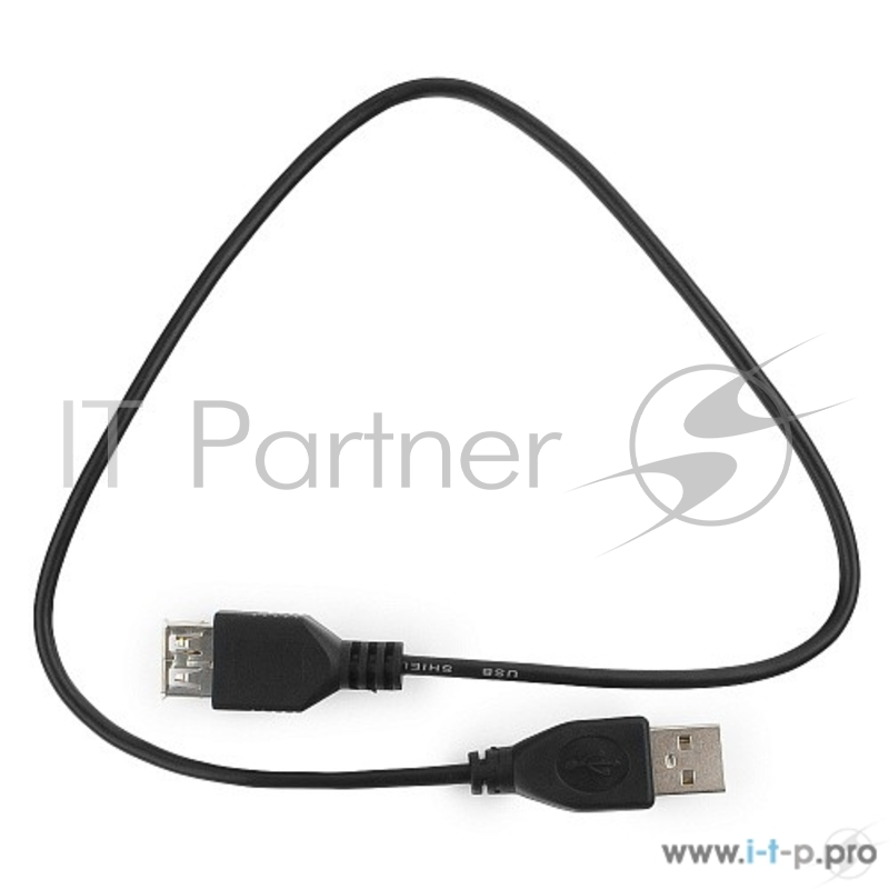 Кабель Гарнизон Кабель удлинитель USB 2.0, AM/AF, 0.5м, пакет (GCC-USB2-AMAF-0.5M)
