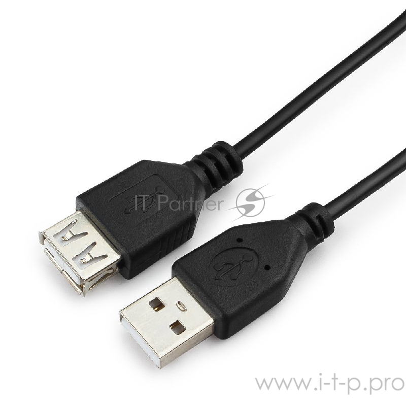 Кабель Гарнизон Кабель удлинитель USB 2.0, AM/AF, 0.5м, пакет (GCC-USB2-AMAF-0.5M)