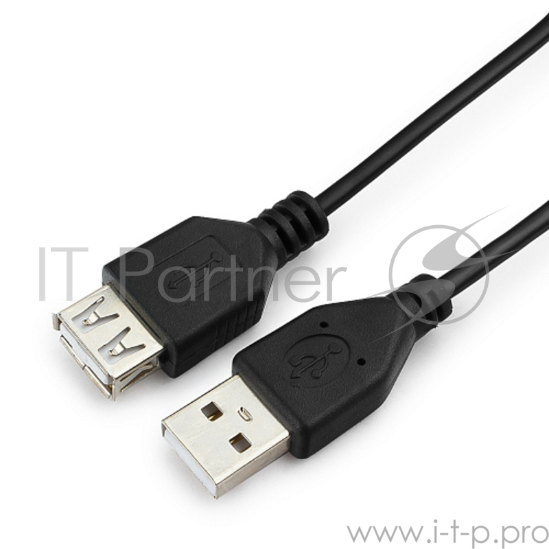 Кабель Гарнизон Кабель удлинитель USB 2.0, AM/AF, 1м, пакет (GCC-USB2-AMAF-1M)
