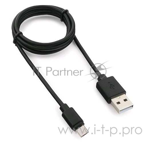 Кабель Гарнизон Кабель USB 2.0 Pro, AM/microBM 5P, 1м, черный, пакет (GCC-mUSB2-AMBM-1M)