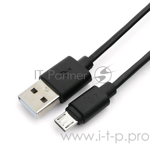 Кабель Гарнизон Кабель USB 2.0 Pro, AM/microBM 5P, 1м, черный, пакет (GCC-mUSB2-AMBM-1M)