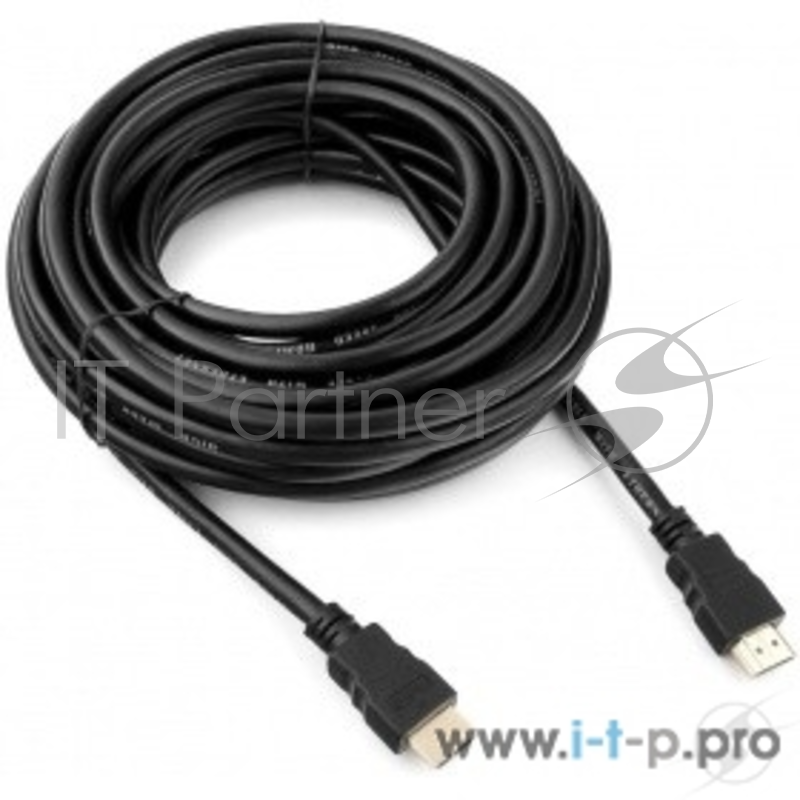 Кабель Кабель HDMI Гарнизон 10м, v1.4, M/M, черный, пакет (GCC-HDMI-10М)