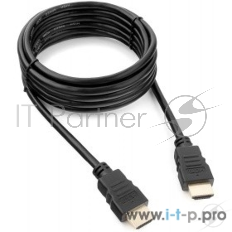 Кабель Кабель HDMI Гарнизон 3м, v1.4, M/M, черный, пакет (GCC-HDMI-3М)