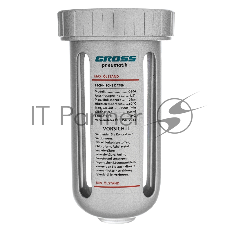 Блок подготовки воздуха GROSS 57451 регулятор-фильтр-лубрикатор g804 1/2''