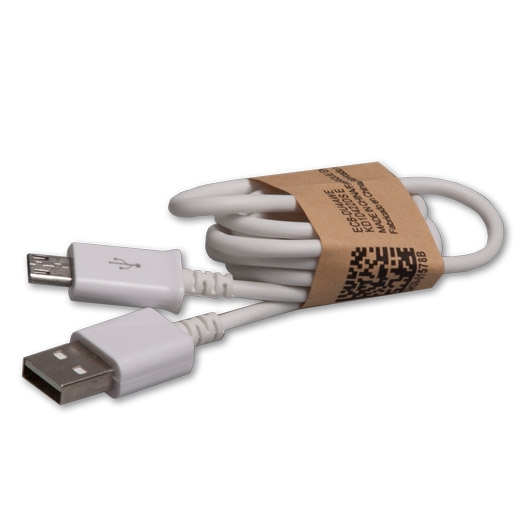 Кабель RITMIX Кабель MicroUSB-USB для синхронизации/зарядки, 1м White (RCC-110)