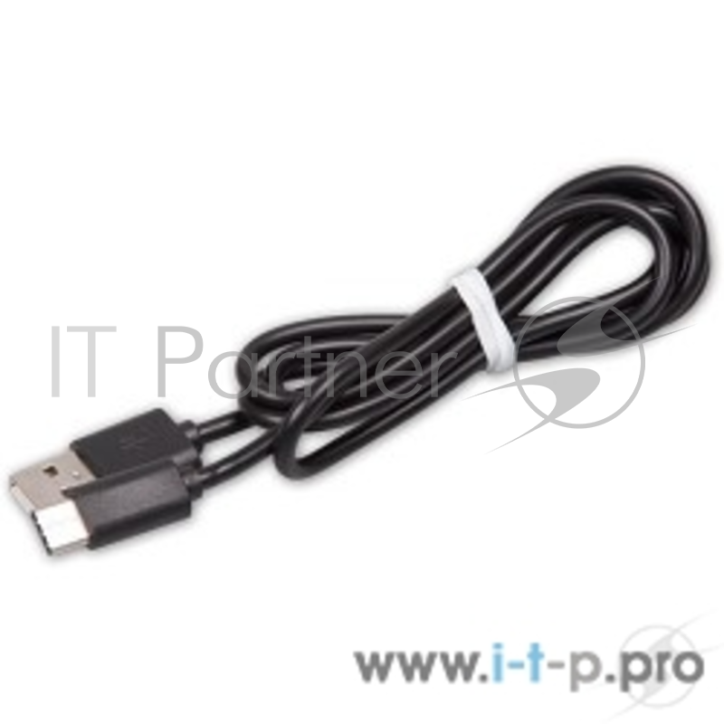 Кабель RITMIX Кабель USB Type C-USB для синхронизации/зарядки, 1м Black (RCC-330)