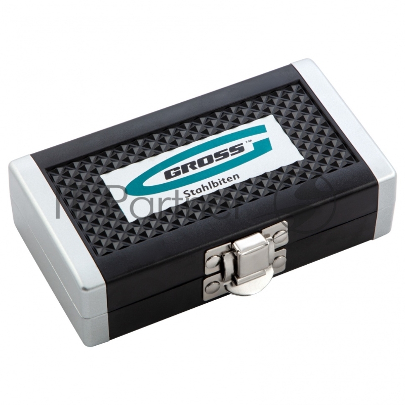 Набор бит GROSS 11365 1-4 магнитный адаптер, сталь S2