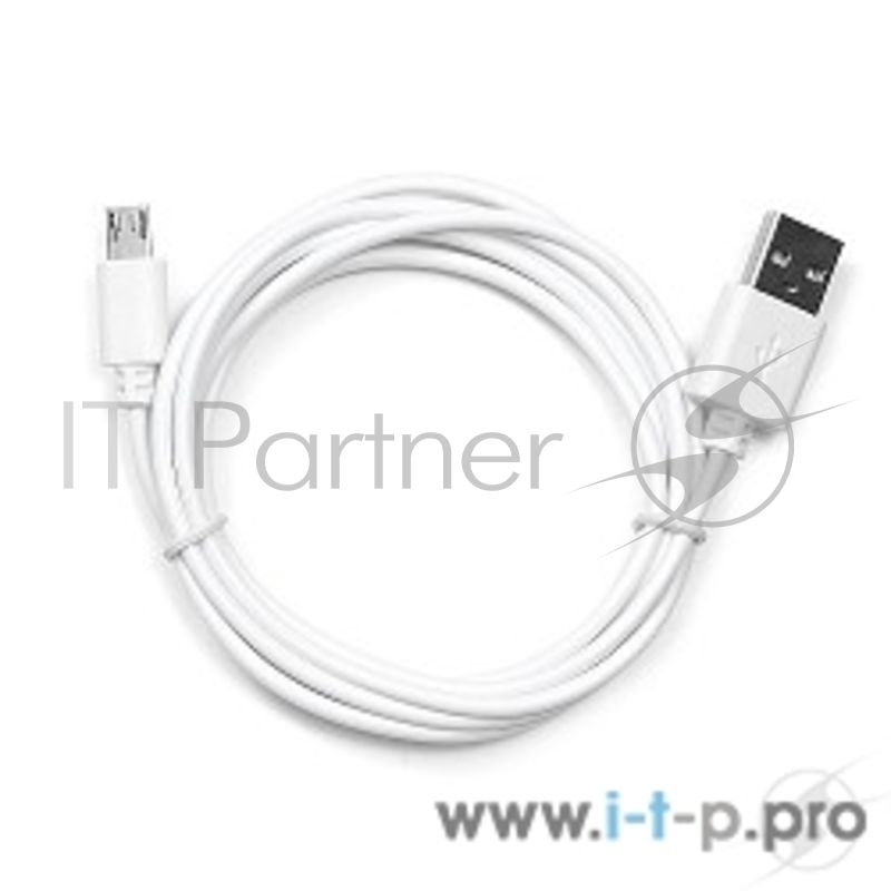 Кабель Cablexpert Кабель USB 2.0 Pro AM/microBM 5P, 1.8м, белый, пакет (CC-mUSB2-AMBM-6W)