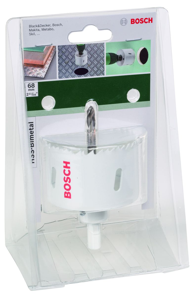 ПИЛЬНАЯ КОРОНКА Bosch HSS-BIM 68 ММ DIY 2609255615