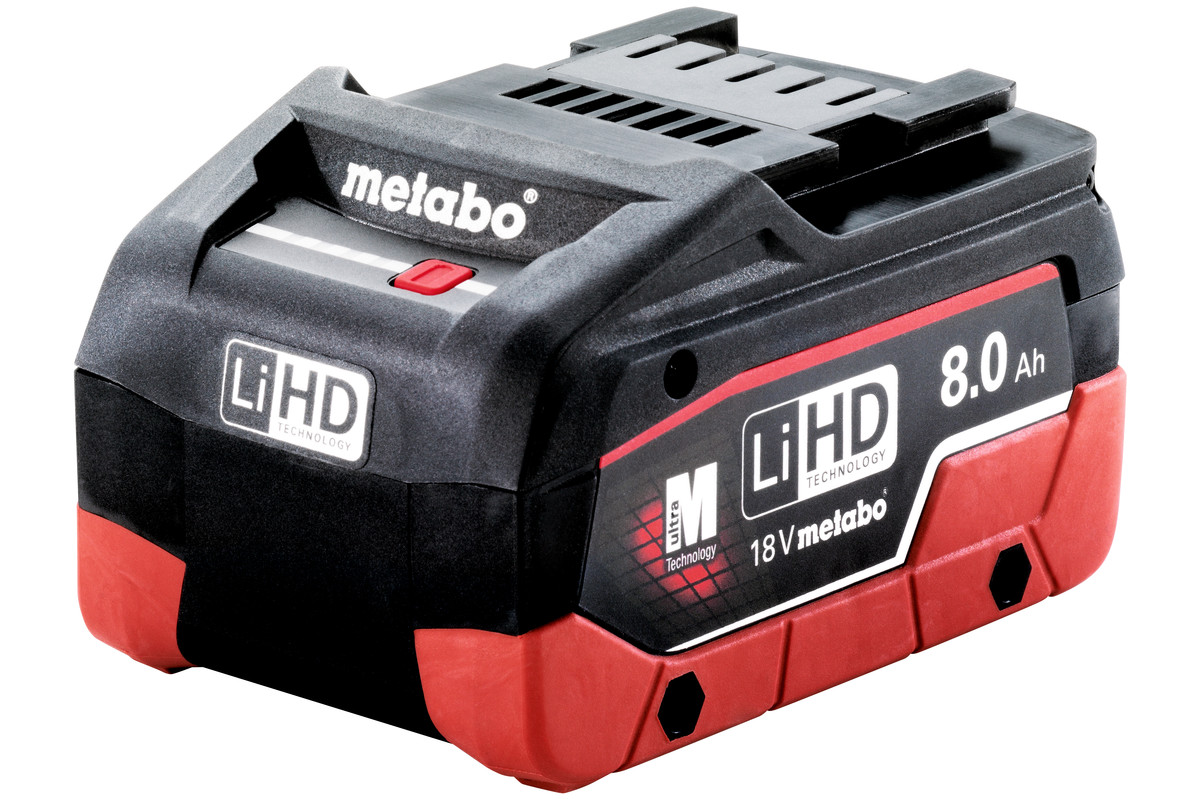 Metabo Аккумулятор LiHD 18В 8.0 Ач 625369000