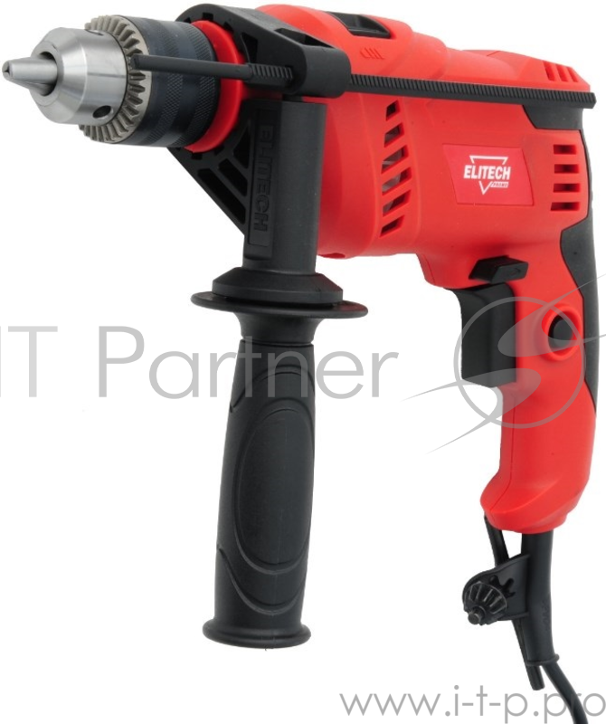 Ударная дрель ELITECH 185390 ДУ 600РЭ Промо Частота вращения, об/мин: 0-3000 Реверс: есть Тип патрона: ключевой Диаметр патрона, мм: 13 Мощность, Вт: 600 Вес, кг: 2.1