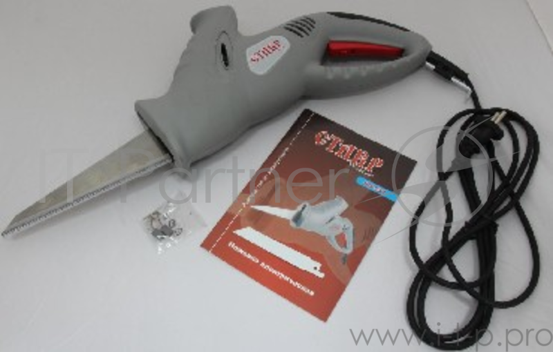 Ножовка электрическая Ставр НЭ-550 (6шт) 550Вт, 300-3400 ходов/мин, ход пильного полотна 12,5мм, регулировка частоты хода,