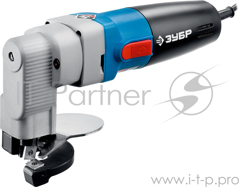 Ножницы лезв. ЗУБР ЗНЛ-500 листовые, 500Вт 1800/мин сталь:2.5мм мин.рад.40мм в кейсе